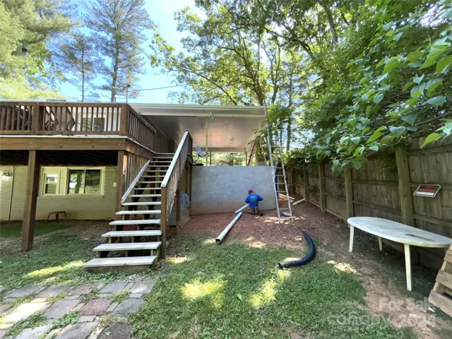 Back of the house