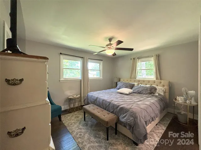 Main floor master bedroom.
