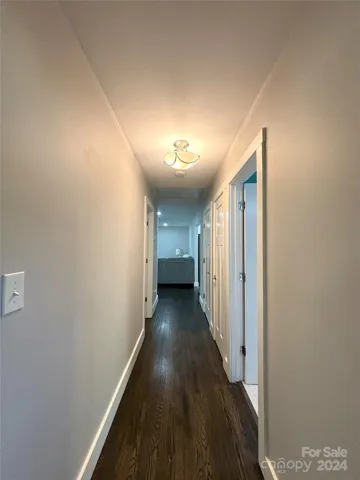 Main floor wide hallway.