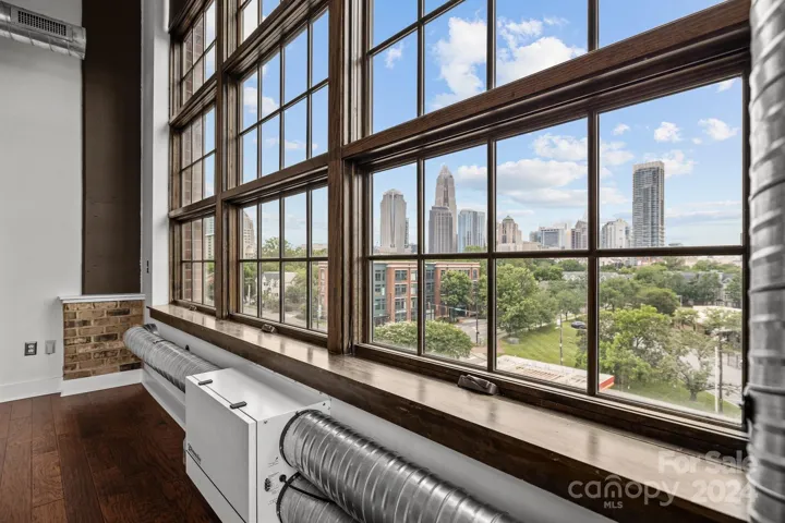 Stunning panoramic view of the city