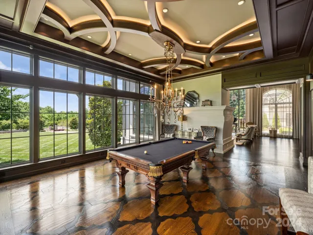 Billiards room