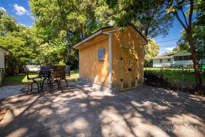 new shed for storage