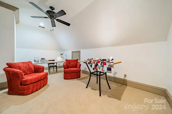 Flex room-currently used as a sewing room