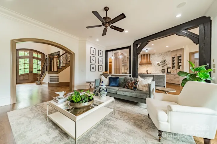 Open concept living space