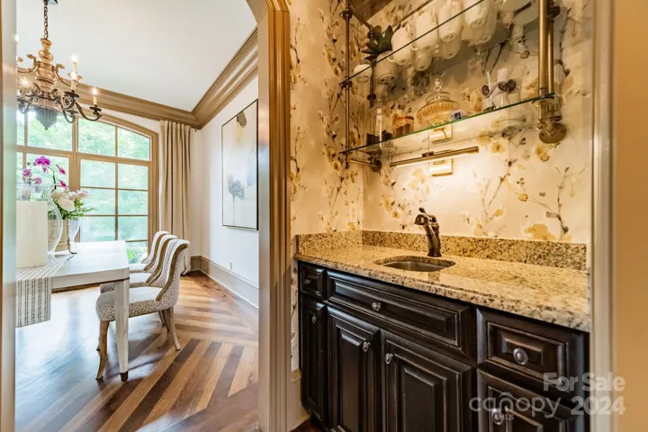 Coffee/Wet Bar area