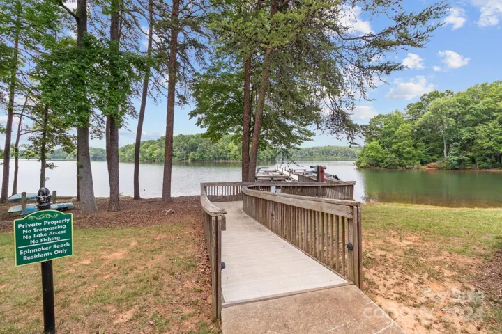 Entrance to the boat slips