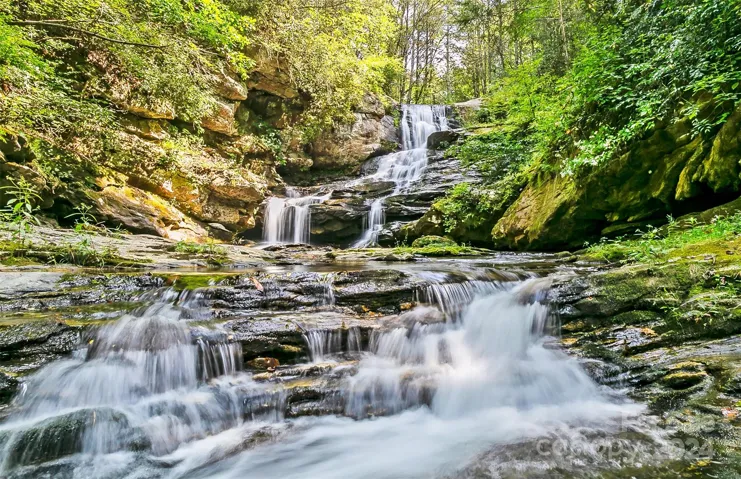 40 ft. waterfall within the community grounds