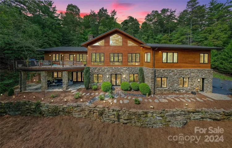 Exterior view of the home facing West