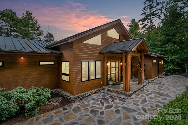 Exterior view of the home facing Southeast