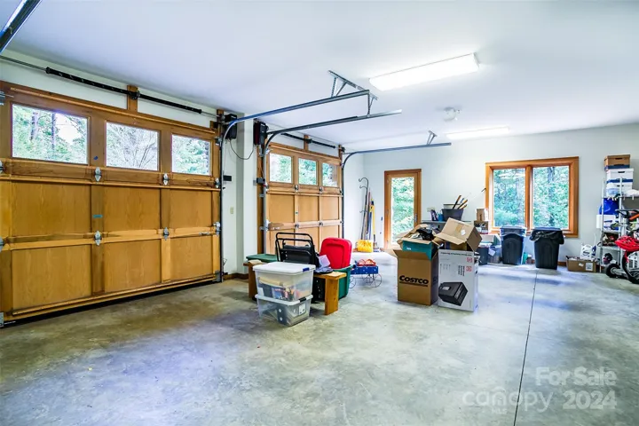 Large two car garage