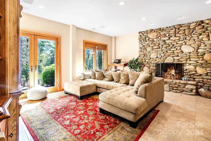 Lower level family room