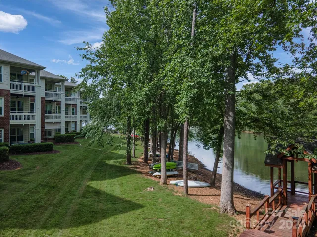 Great views from this second floor unit