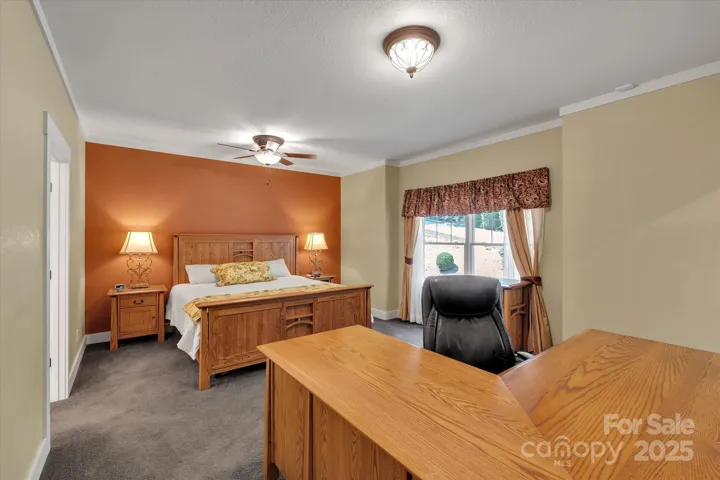 Primary bedroom on the main level