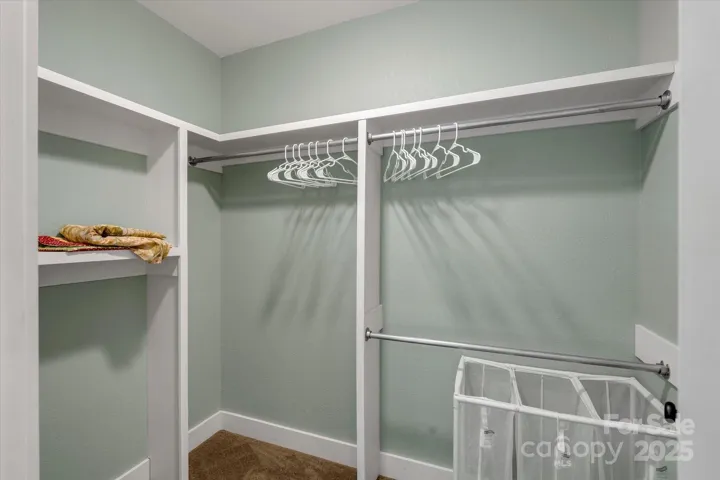2nd bedroom walk in closet
