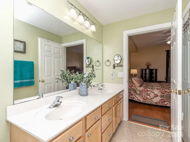Primary Bathroom with dual vanity