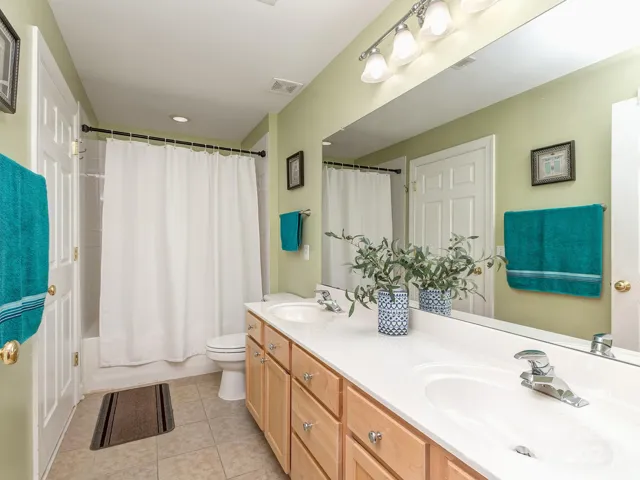 Large Primary with huge walk-in closet