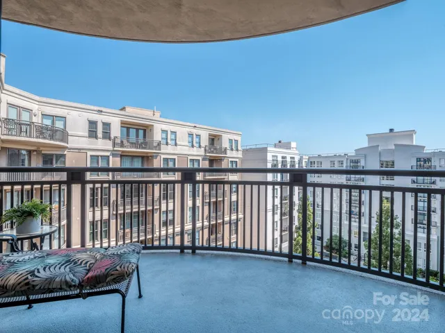 Large private balcony!