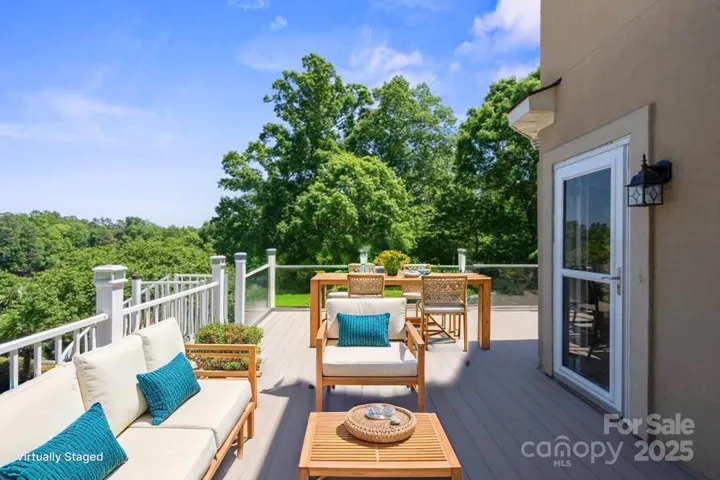 Large outdoor living areas.