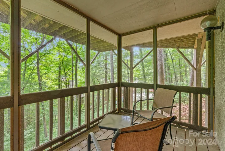 Screened Porch on lower Level