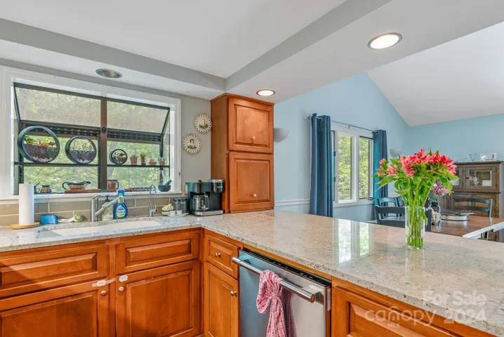 Lots of Counter Space and a garage for your mixers!