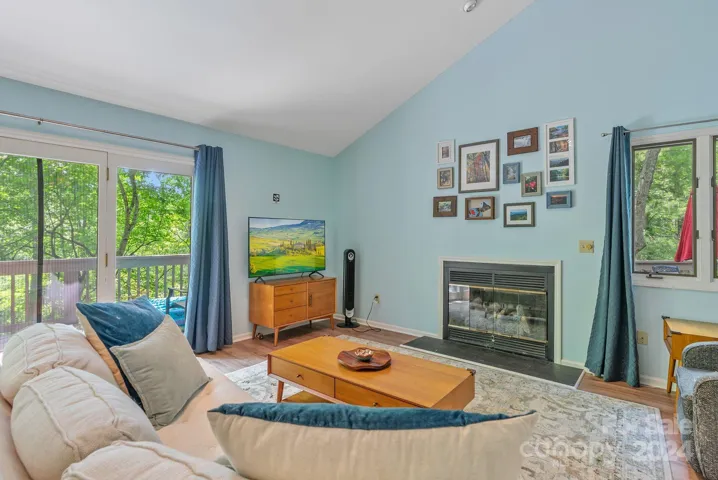 Livingroom has a Propane Fireplace