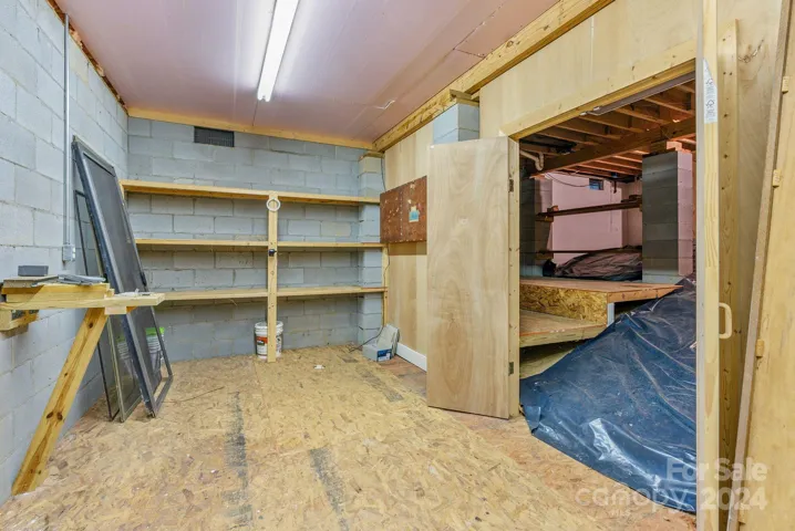 Amazing Storage in Mechanical Room