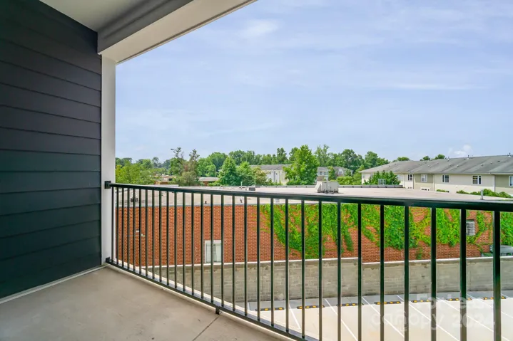 Covered balcony