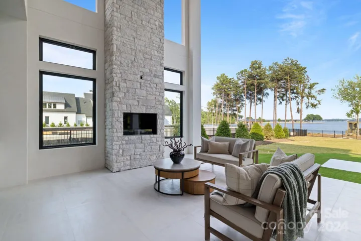 Cover Patio with Fireplace