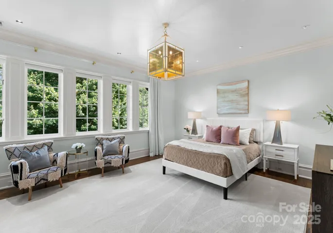 Secondary bedroom/ensuite with large walk-in closet and all marble bathrooms.