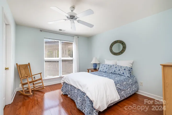 Second bedroom, light and bright with a large closet
