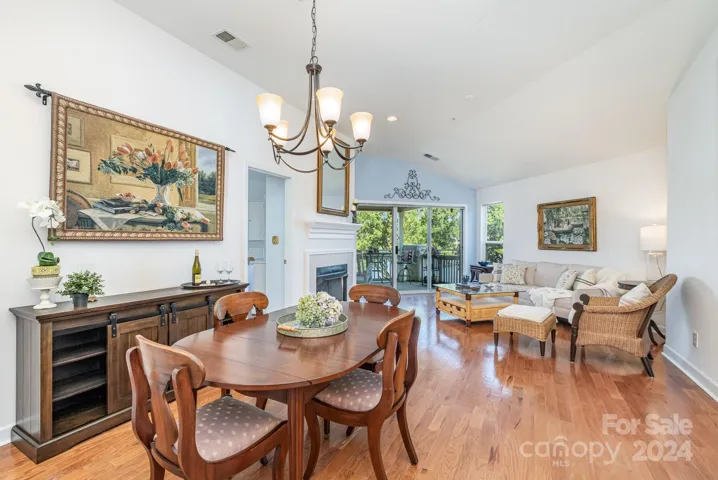 Bright open spaces with tall ceilings.