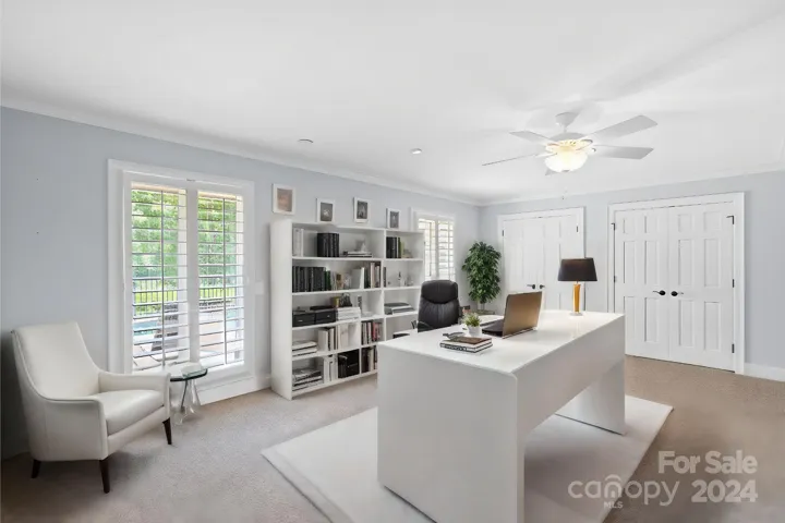secondary room or office (virtually staged)