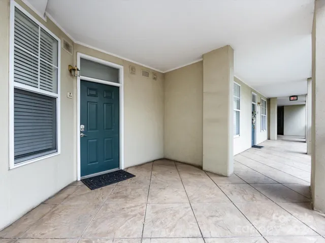 Unit entrance