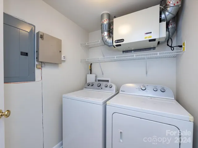 Laundry closet