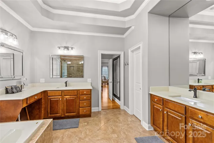 Two Separate Vanities