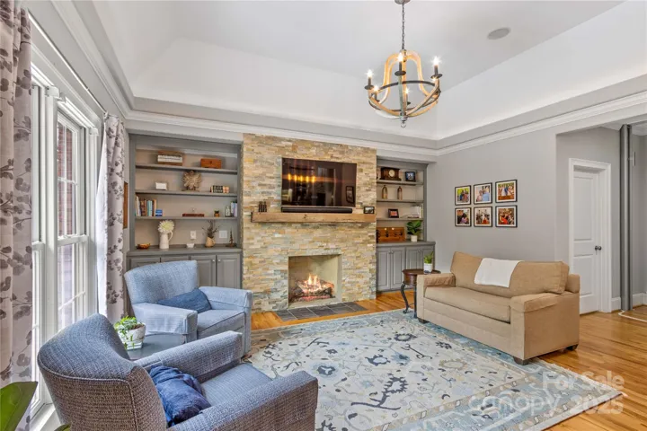 Keeping Room with Fireplace
