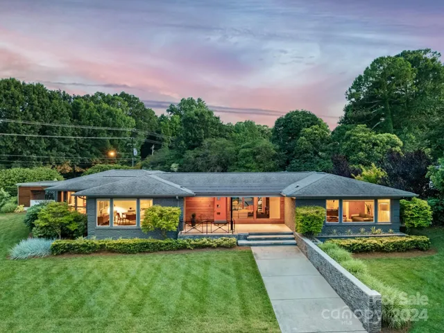Magnificent Mid-Century Modern Masterpiece in Evergreen Setting