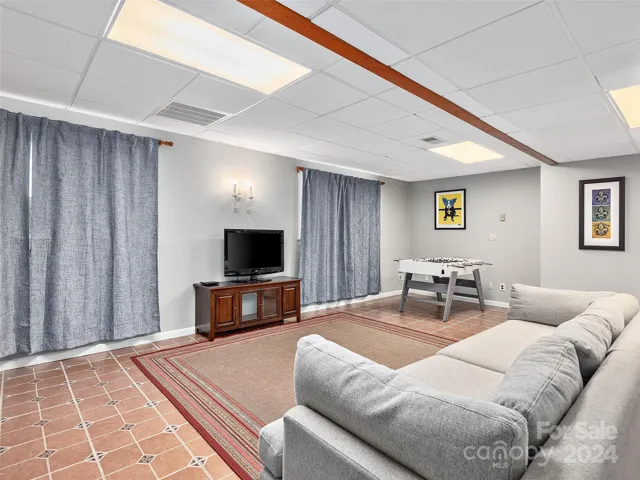 Basement family room