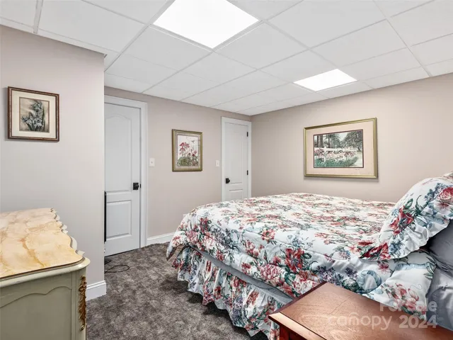 Basement bedroom