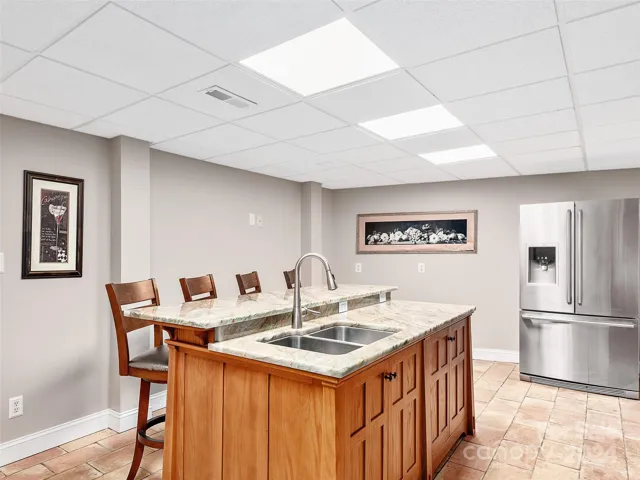 Basement kitchen