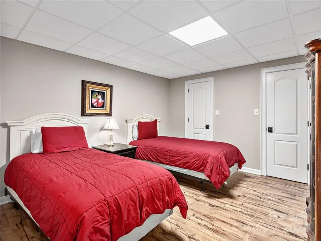 Basement bedroom