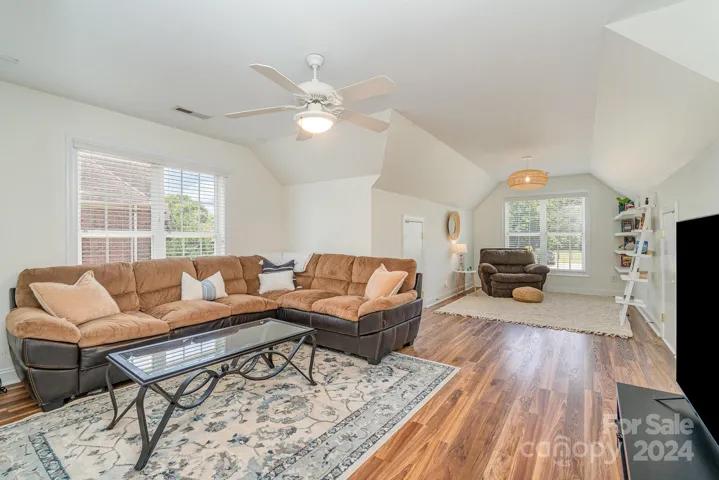 Nice big bonus room can be an additional living area or a bedroom if you prefer.