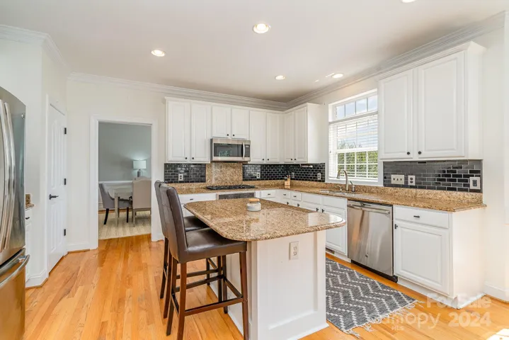 Updated kitchen with entertaining island!