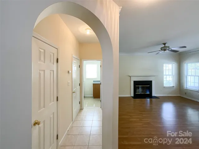 Downstairs hallway