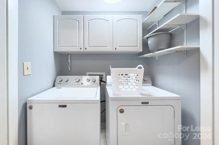Washer and Dryer included off 3rd bedroom/flex Room
