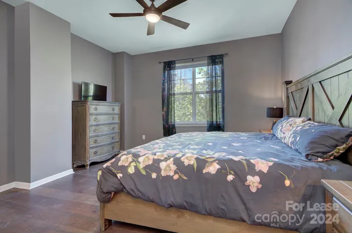 Ceiling fan and LVP flooring