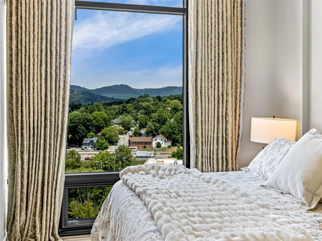 View from the king sized bed