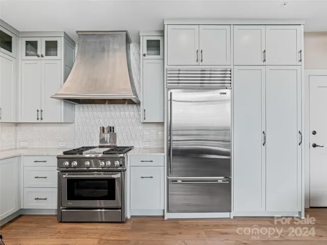 Generous cabinet space