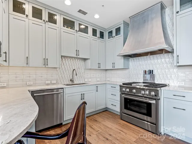 The kitchen design was featured in 2022 - Luxe Interiors + Design