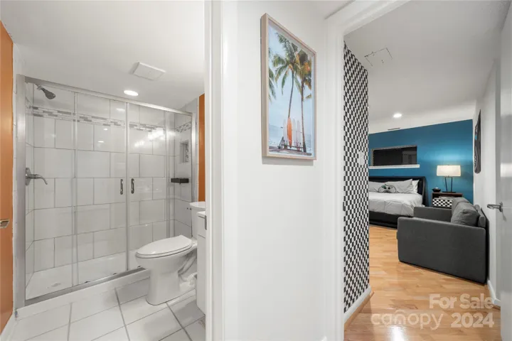 Lower level full bath